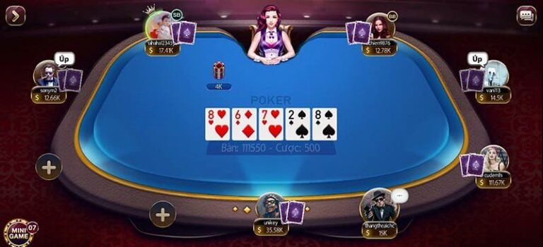 Các hành động cược trong Poker Rikvip
