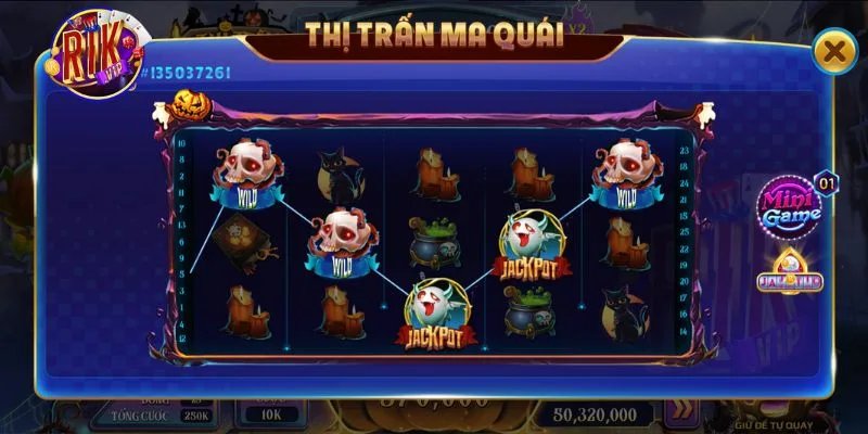 Hướng dẫn chơi Thị Trấn Ma Quái Rikvip