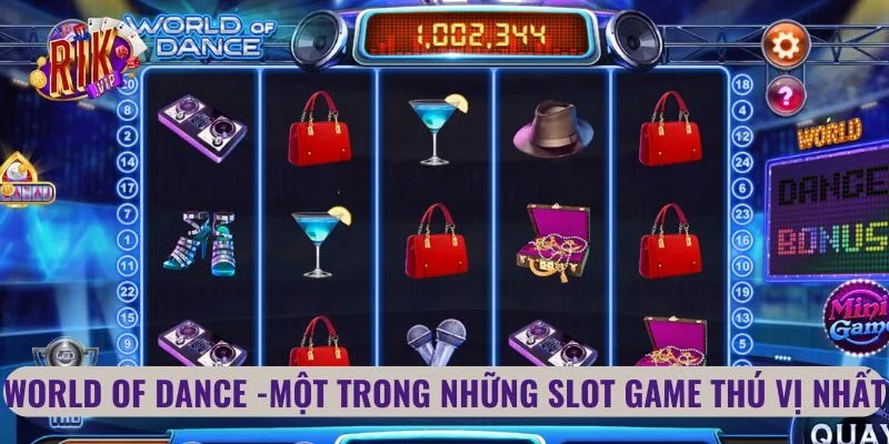 World of Dance Rikvip – Slot game đầy màu sắc và âm thanh