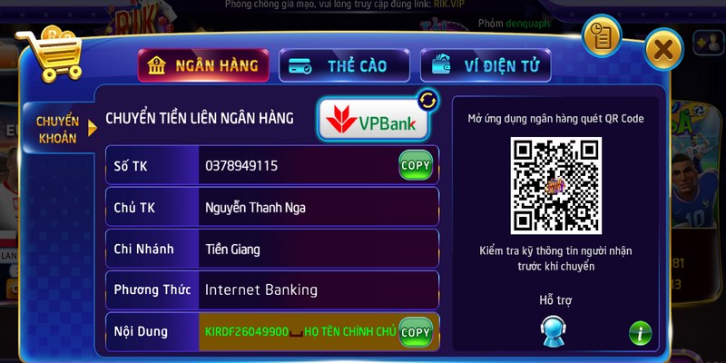 Nạp tiền Rikvip thành công nhận lợi ích gì? Nạp tiền Rikvip thành công nhận lợi ích gì?