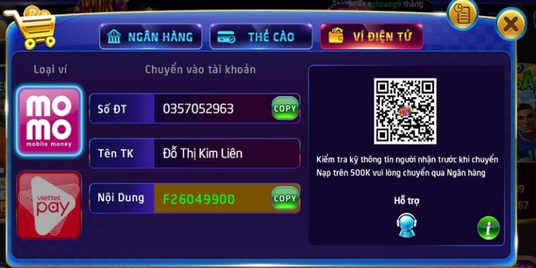 Đánh giá tính năng nạp tiền Rikvip Đánh giá tính năng nạp tiền Rikvip